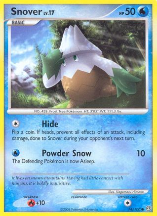 Snover/100 - Stormfront Reverse Holofoil