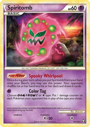 Spiritomb/102 - Triumphant Holofoil