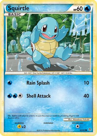 Squirtle 63/95 - Unleashed Reverse Holofoil