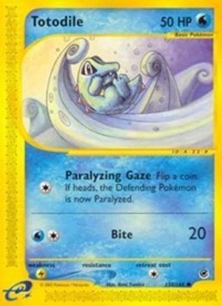 Totodile (135) 135/165 - Expedition
