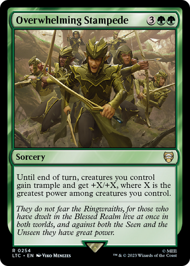 Overwhelming Stampede (LTC-254) - Tales of Middle-earth Commander