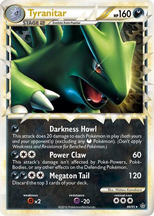 Tyranitar (Prime)/95 - Unleashed Holofoil