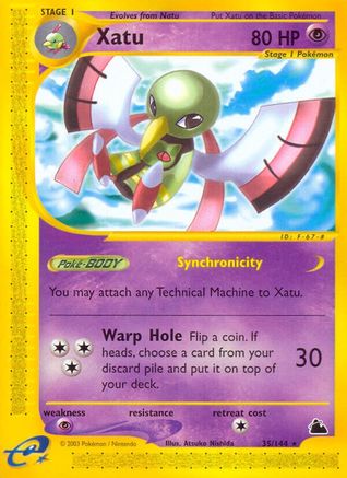 Xatu (35)/144 - Skyridge Reverse Holofoil