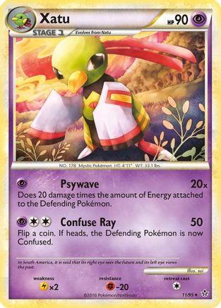 Xatu/95 - Unleashed Reverse Holofoil