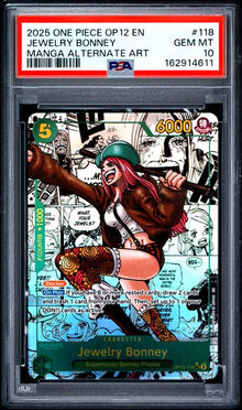 Manga Jewelry Bonney #118 PSA 10
