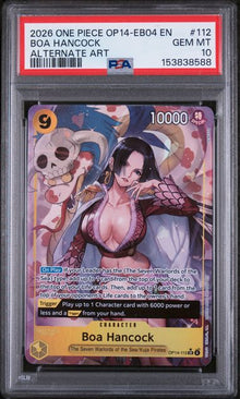 Boa Hancock Alt Art #112 PSA 10