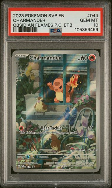 Charmander Obsidian Flames Pokémon Center Promo #044 PSA 10