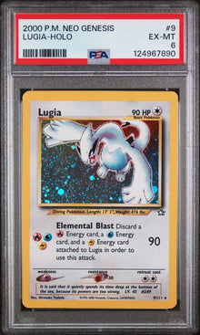 Lugia Holo #9 PSA 6