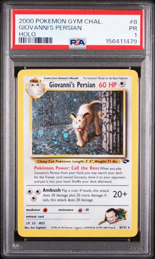Giovanni's Persian Holo #8 PSA 1