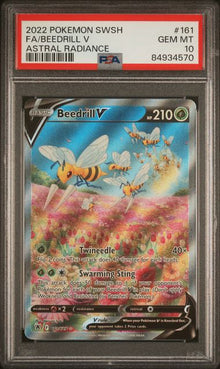 2022 POKEMON SWORD & SHIELD ASTRAL RADIANCE #161 FA/BEEDRILL V ASTRAL RADIANCE