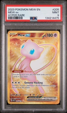[Consignment] Mew ex Gold Hyper Rare #205 PSA 9