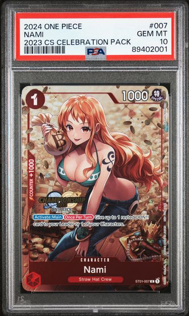 Nami 2023 Championship ST01-007 PSA 10