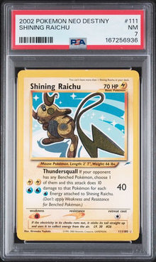Shining Pikachu #111 PSA 7