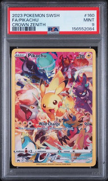2023 POKEMON SWORD AND SHIELD CROWN ZENITH #160 FA/PIKACHU CROWN ZENITH