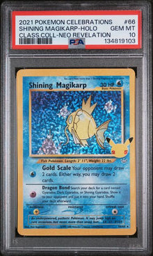 Shining Magikarp Celebrations #66 PSA 10