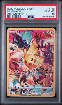Pikachu Full Art #160 PSA 10