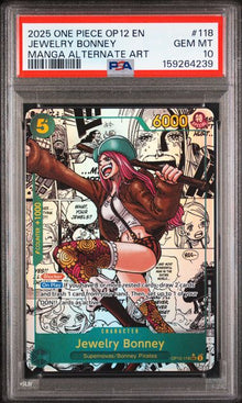 Jewelry Bonney Manga #118 PSA 10
