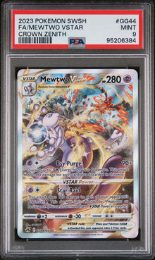 Mewtwo VSTAR Alt Art #GG44 PSA 9