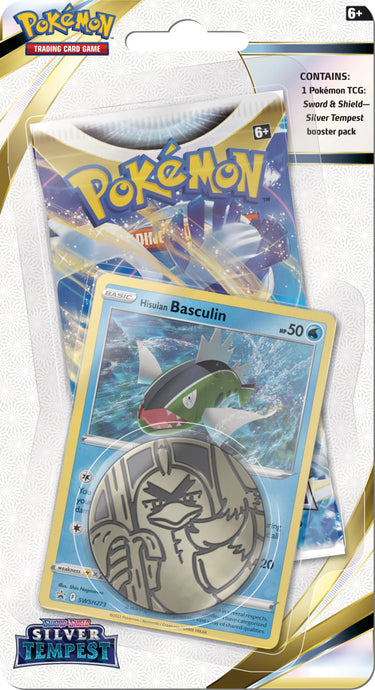 Pokémon - Silver Tempest Checklane Blister (Basculin Promo)