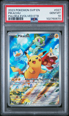 Pikachu Promo #027 PSA 10