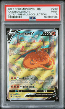 Charizard V Promo #260 PSA 9
