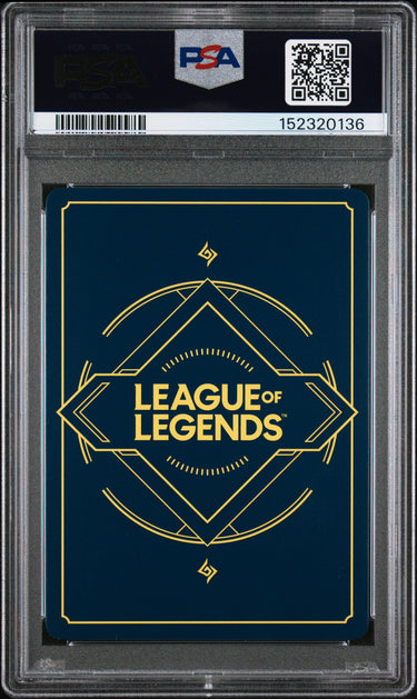 2026 RIFTBOUND: LEAGUE OF LEGENDS SFD-SPIRITFORGED #225* IRELIA SIGNATURE OVERNUMBER PSA 9