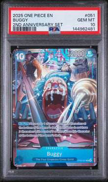 ONE PIECE Buggy 2nd Anniversary Set #051 PSA 10