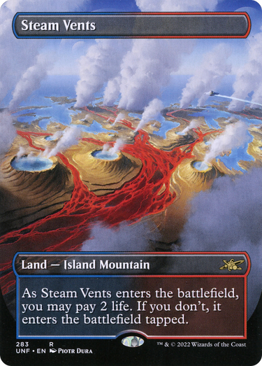 Steam Vents (Borderless) (UNF-283) - Unfinity (Borderless)