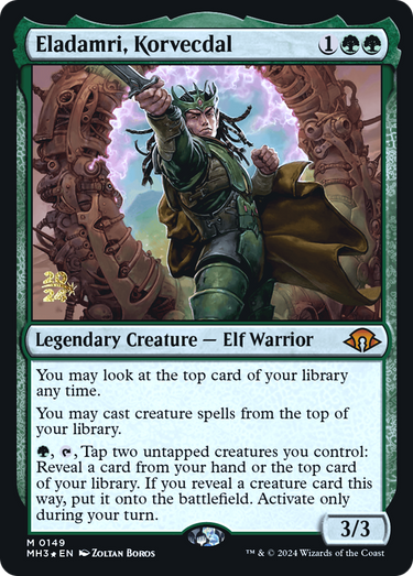 Eladamri, Korvecdal (PRE-149) - Modern Horizons 3 Promos Foil