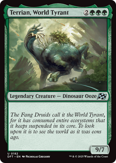 Terrian, World Tyrant (DFT-182) - Aetherdrift