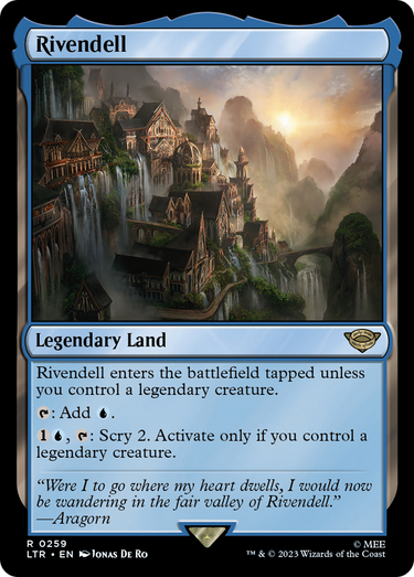 Rivendell (LTR-259) - The Lord of the Rings: Tales of Middle-earth