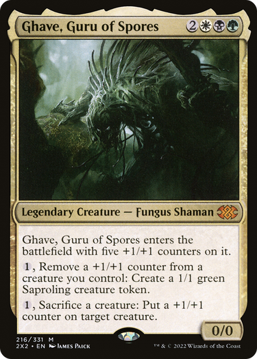 Ghave, Guru of Spores (2X2-216) - Double Masters 2022