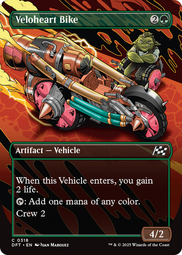 Veloheart Bike (Borderless) (DFT-318) - Aetherdrift (Borderless)