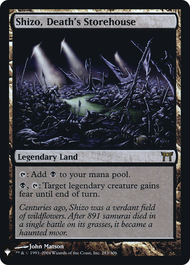 Shizo, Death's Storehouse (LIST-283) - The List Foil