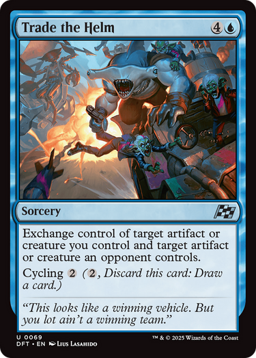 Trade the Helm (DFT-069) - Aetherdrift Foil