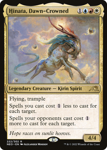 Hinata, Dawn-Crowned (NEO-222) - Kamigawa: Neon Dynasty