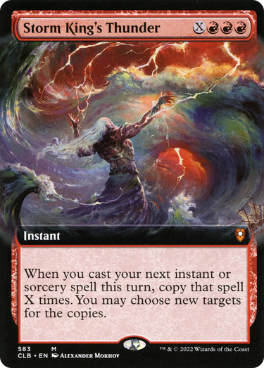 Storm King's Thunder (Extended Art) (CLB-583) - Commander Legends: Battle for Baldur's Gate: (Extended Art)