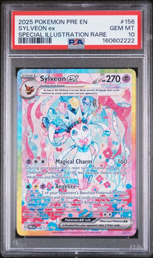 Sylveon ex Special Illustration Rare #156 PSA 10