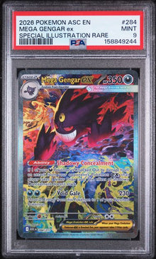 Mega Gengar ex Special Illustration Rare #284 PSA 9