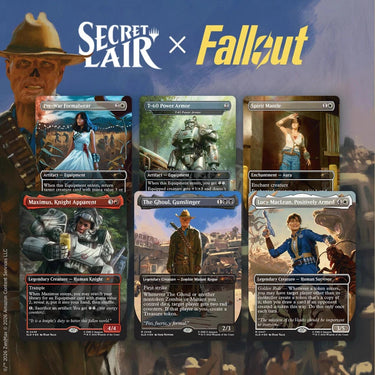 MTG Secret Lair Fallout: Beyond Vault 33
