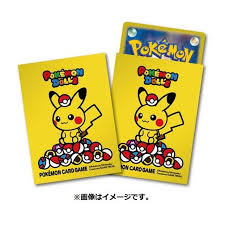 Pokemon TCG: Pokemon Center Japan Exclusive Card Sleeves - Premium Gloss Pokemon Dolls (64-Pack) - Pokemon International Card Sleeves