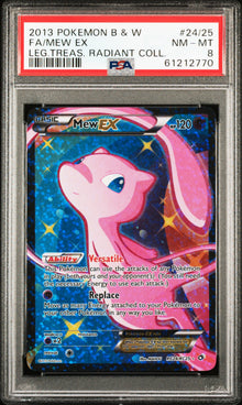 Mew EX Full Art #RC24 PSA 8