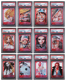Premium Card Collection Film Red PSA 10 Sequential Set 4 by 3 grid