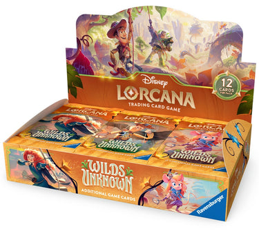 DISNEY LORCANA - SET 12 WILDS UNKNOWN BOOSTER BOX