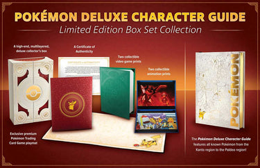 [PREORDER] POKEMON DELUXE CHARACTER GUIDE LIMITED EDITION BOX SET COLLECTION