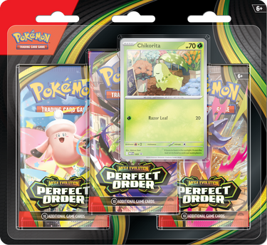 POKEMON - ME03 PERFECT ORDER 3PK BLISTER