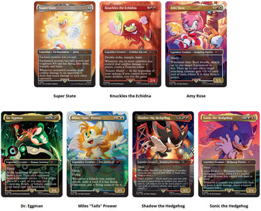 Magic The Gathering - Secret Lair Sonic Legends Regular FOIL