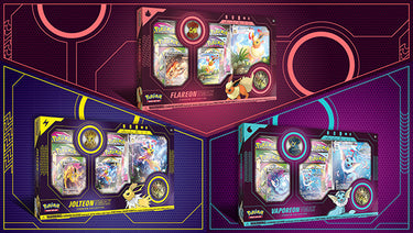Eeveelution Premium Collection Set (Flareon, Jolteon, Vaporeon) READ ITEM DESCRIPTION