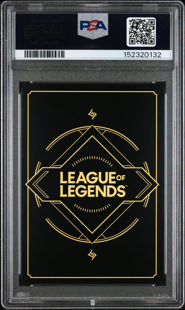 2026 RIFTBOUND: LEAGUE OF LEGENDS SFD-SPIRITFORGED #248 EZREAL OVERNUMBER PSA 10