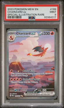 Charizard Ex #199 PSA 9